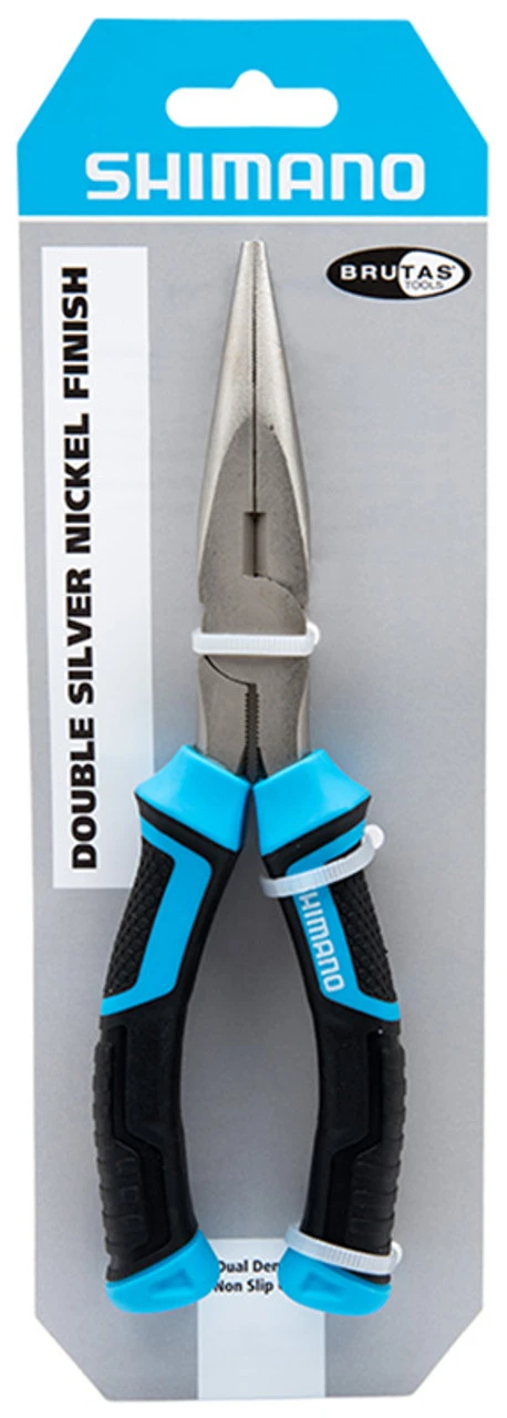 Shimano Brutas Silver Nickel 11in Long Reach Pliers 4 Shimano Brutas Silver Nickel 11in Long Reach Pliers - Image 2