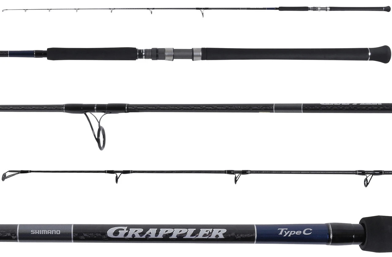 Shimano Grappler Type C Popping Rods 3 Shimano Grappler Type C Popping Rods