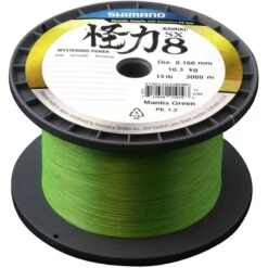 TRESSE SHIMANO KAIRIKI 8 MANTIS GREEN - 3000M